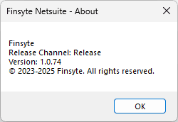 About Finsyte License