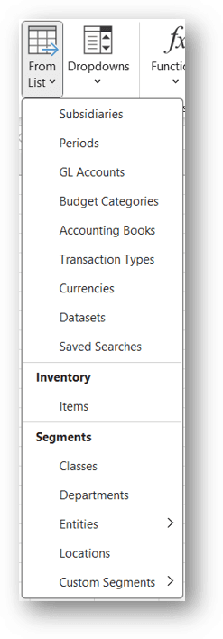 lists