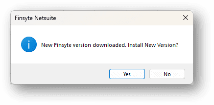 Install a new version